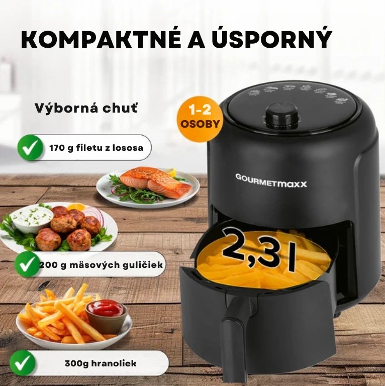 GourmetMaxx Teplovzdušná fritéza 12251 (3)